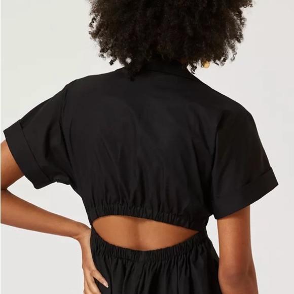 Anthropologie Twist Waist Midi Shirtdress NWT - Picture 4 of 10